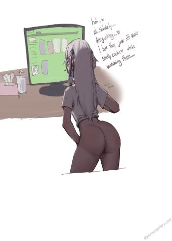Cover of Gawr Gura Looking At Her Own Lewds